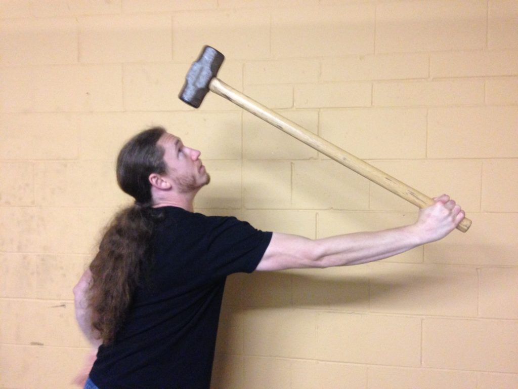 Sledgehammer Leverage with 16 lb. Hammer
