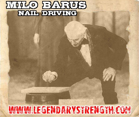 Milo Barus - Nail Driving with the Hands 