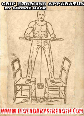 George Hack's Grip Exercise Apparatus 