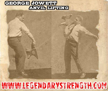 George Jowett Anvil Lifting