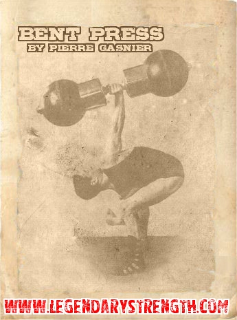 Gasnier in the low position of the bent press