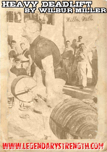 Wilbur Miller performing a deadlift
