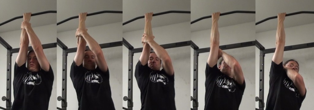 One Arm Chinnup Assisted Progression