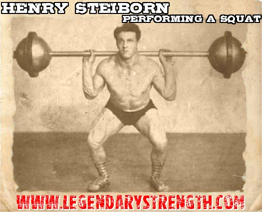 Henry Steiborn popularized squats in the USA 