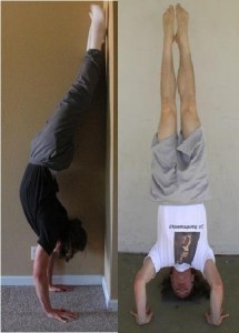 Handstand vs. Headstand