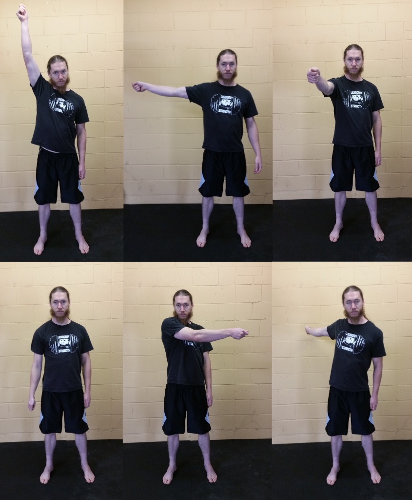 Regaining this basic shoulder mobility was the top physical priority. 